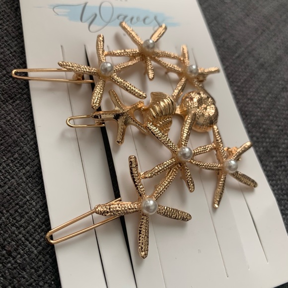 Her Waves Hair Shell Clips - Picture 3 of 3